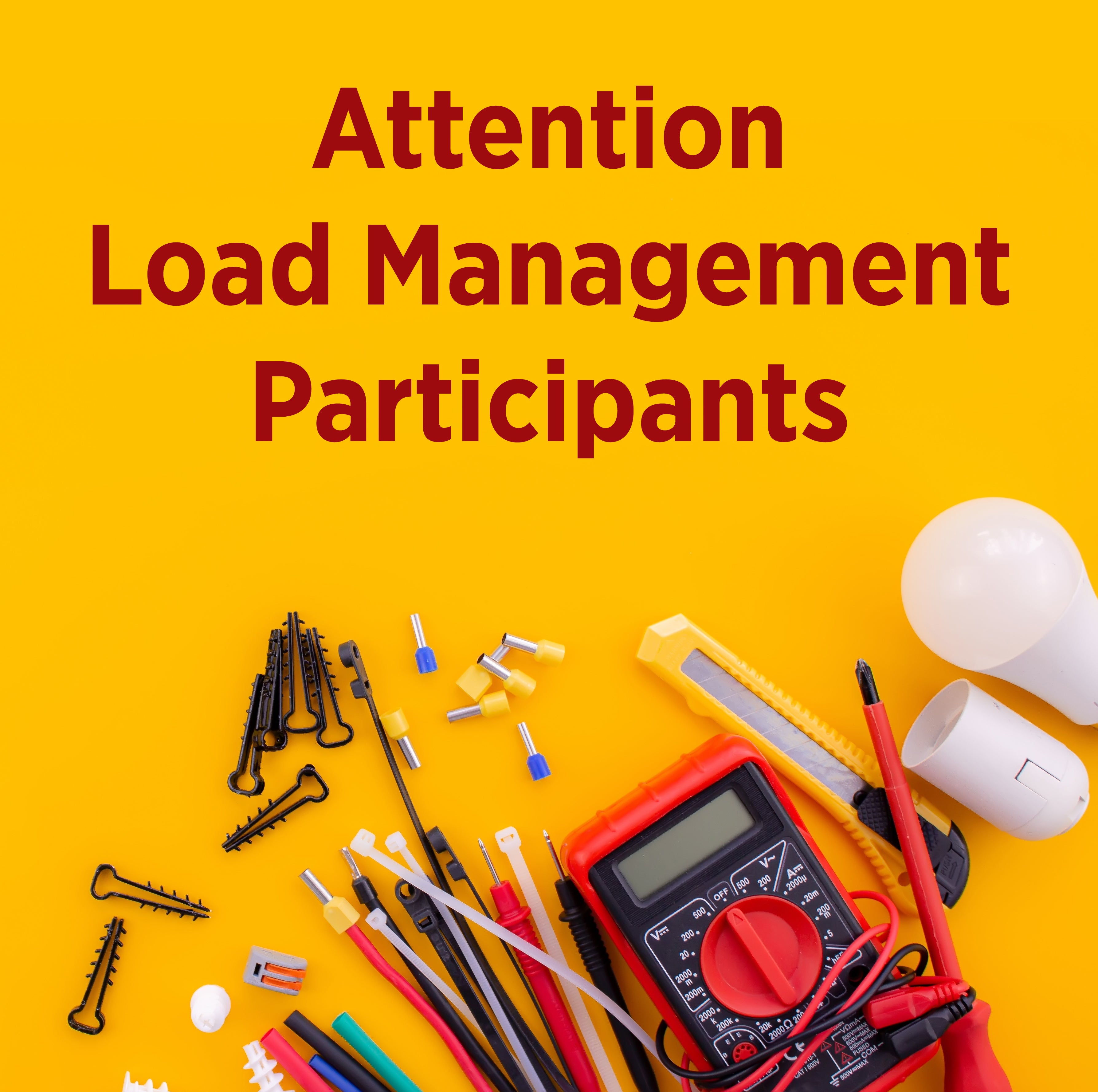 Load Management Alert